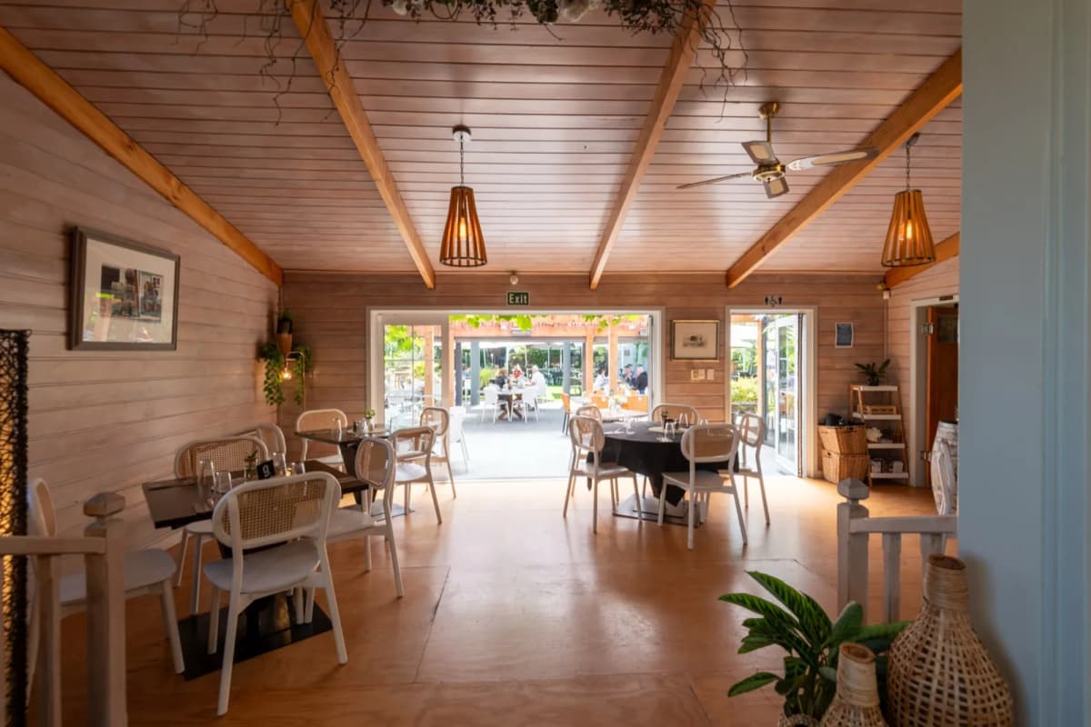 Dining at Waipara Springs restaurant