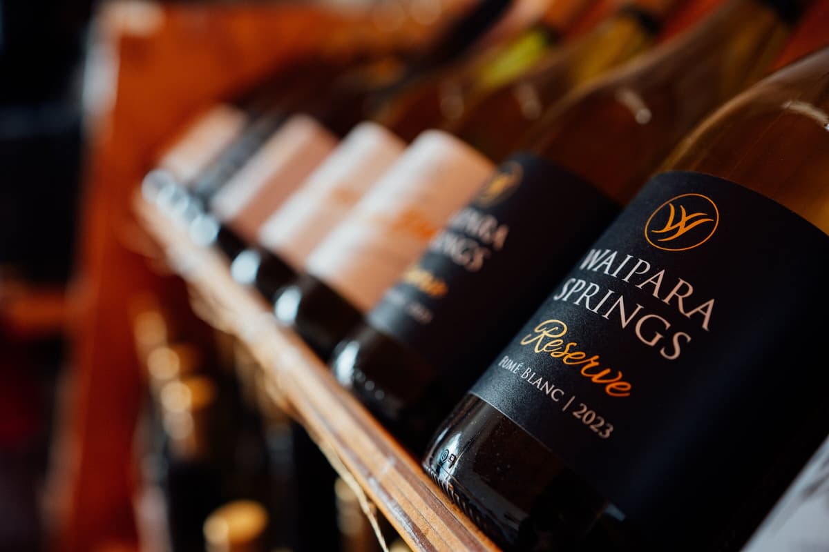Waipara Springs vineyard rows